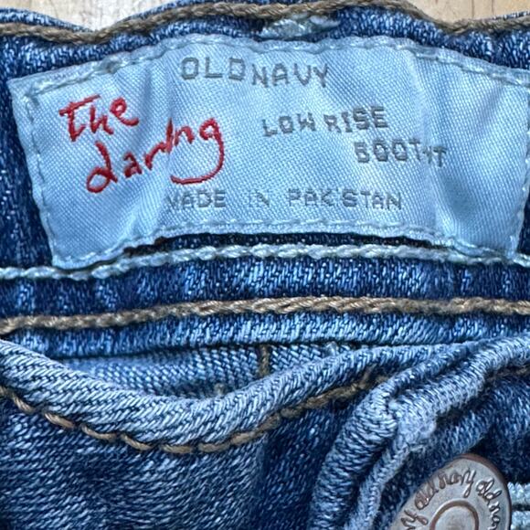 Girls Old Navy The Darling Boot-Cut Jeans sz 6 SLIM adjustable waist - Picture 7 of 8